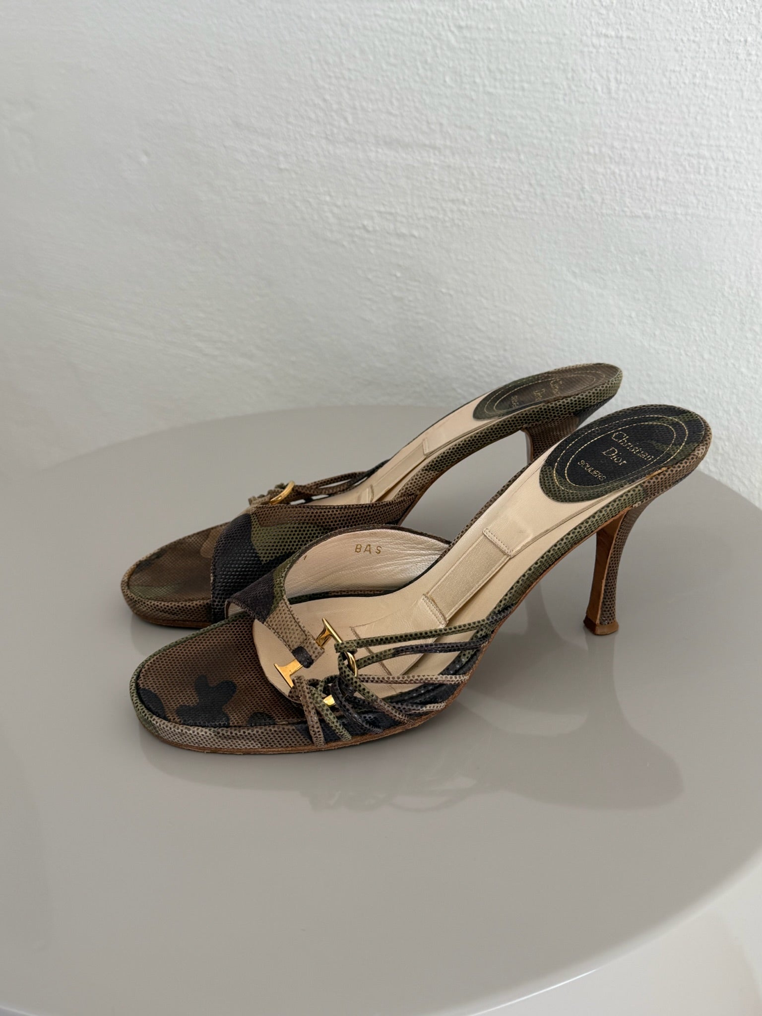 Dior Camo Heels
