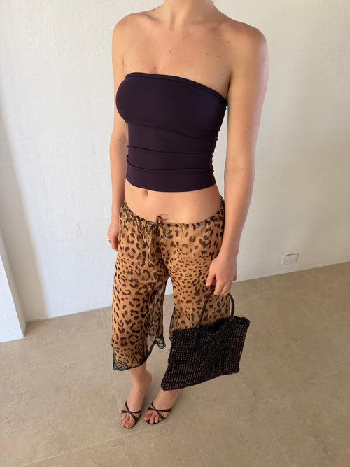 Anteprima Purple Tote Bag