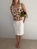 Roberto Cavalli Leopard Top