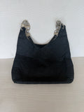 Dior Cannage Shoulder Bag Nylon Black