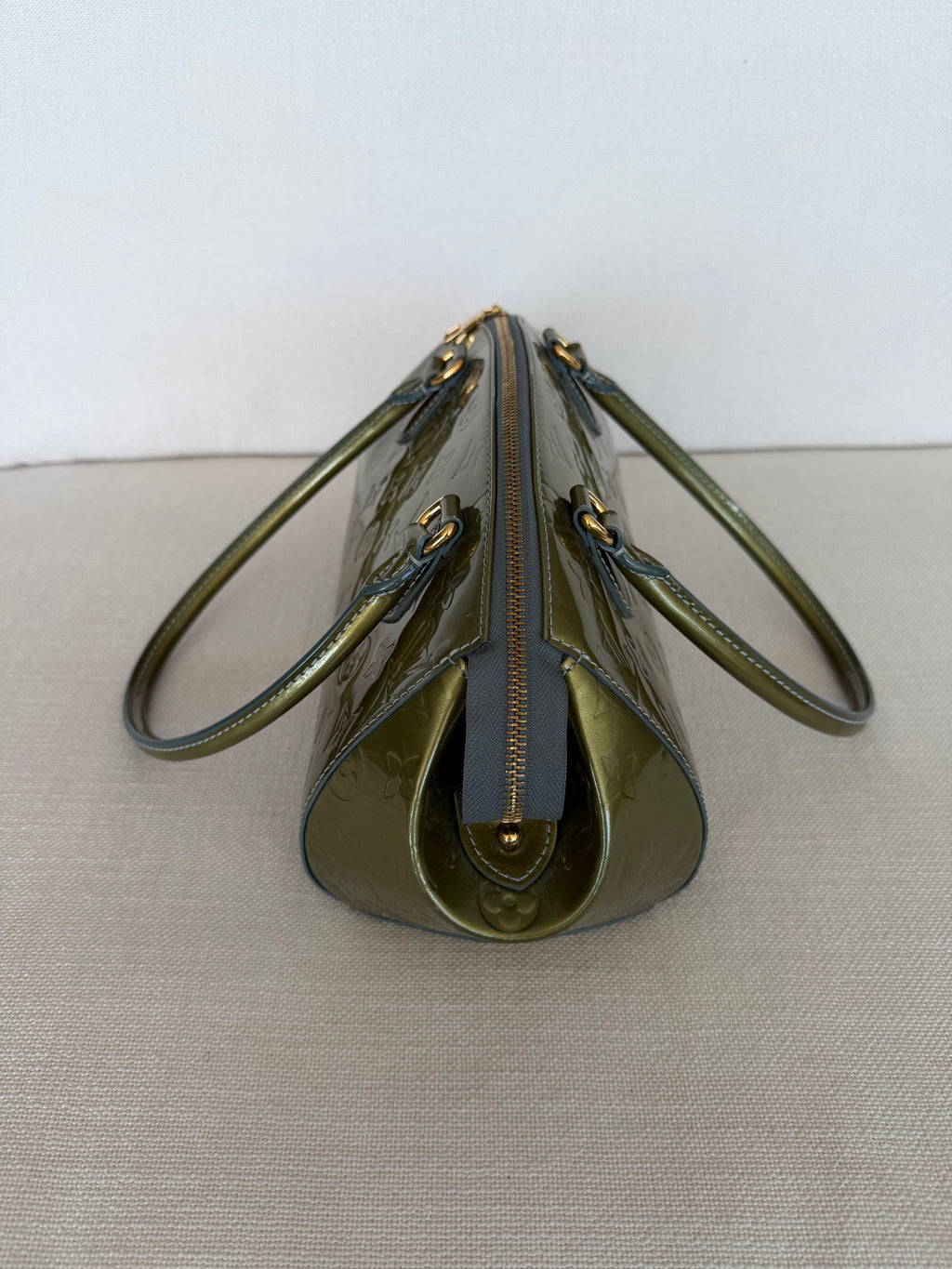 Louis Vuitton Monogram Vernis Sherwood PM Hand Bag Jivre