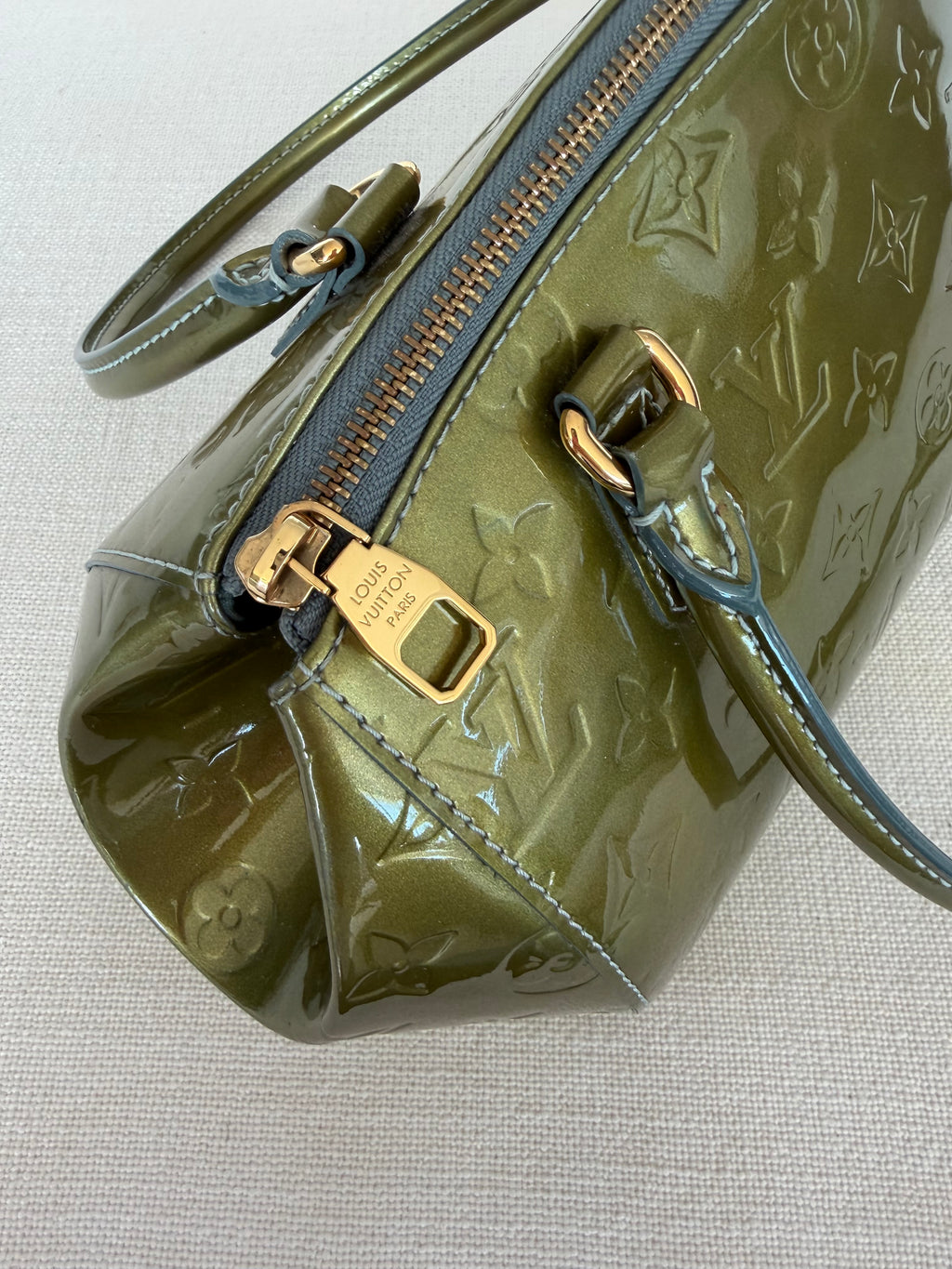Louis Vuitton Monogram Vernis Sherwood PM Hand Bag Jivre