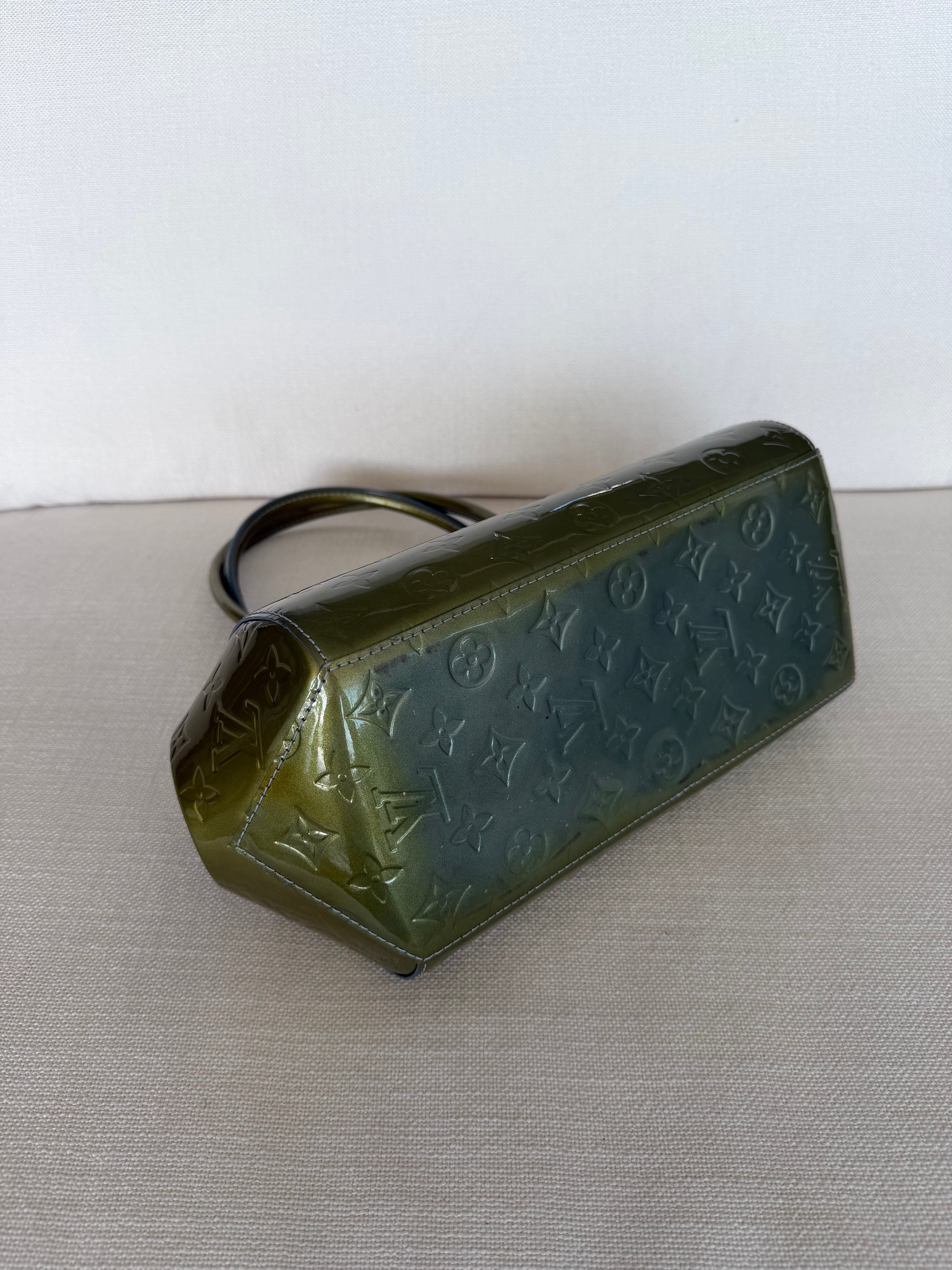 Louis Vuitton Monogram Vernis Sherwood PM Hand Bag Jivre