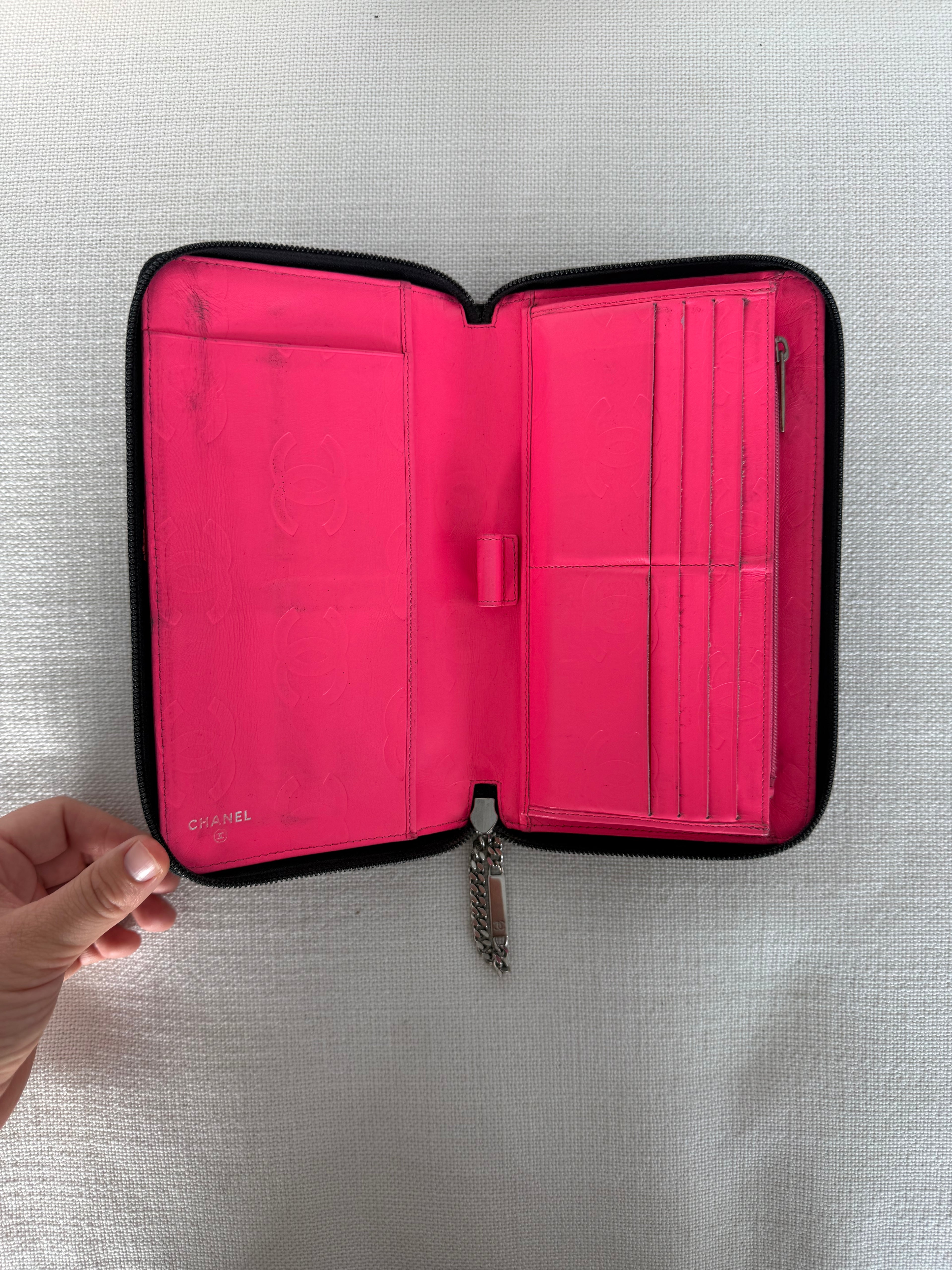 Hot Pink Chanel Wallet