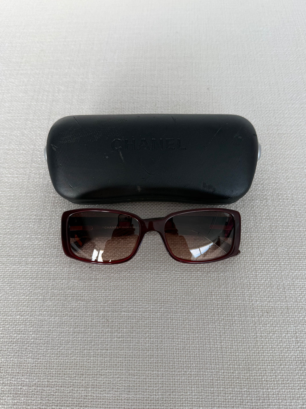 Vintage Chanel Rectangle Sunglasses
