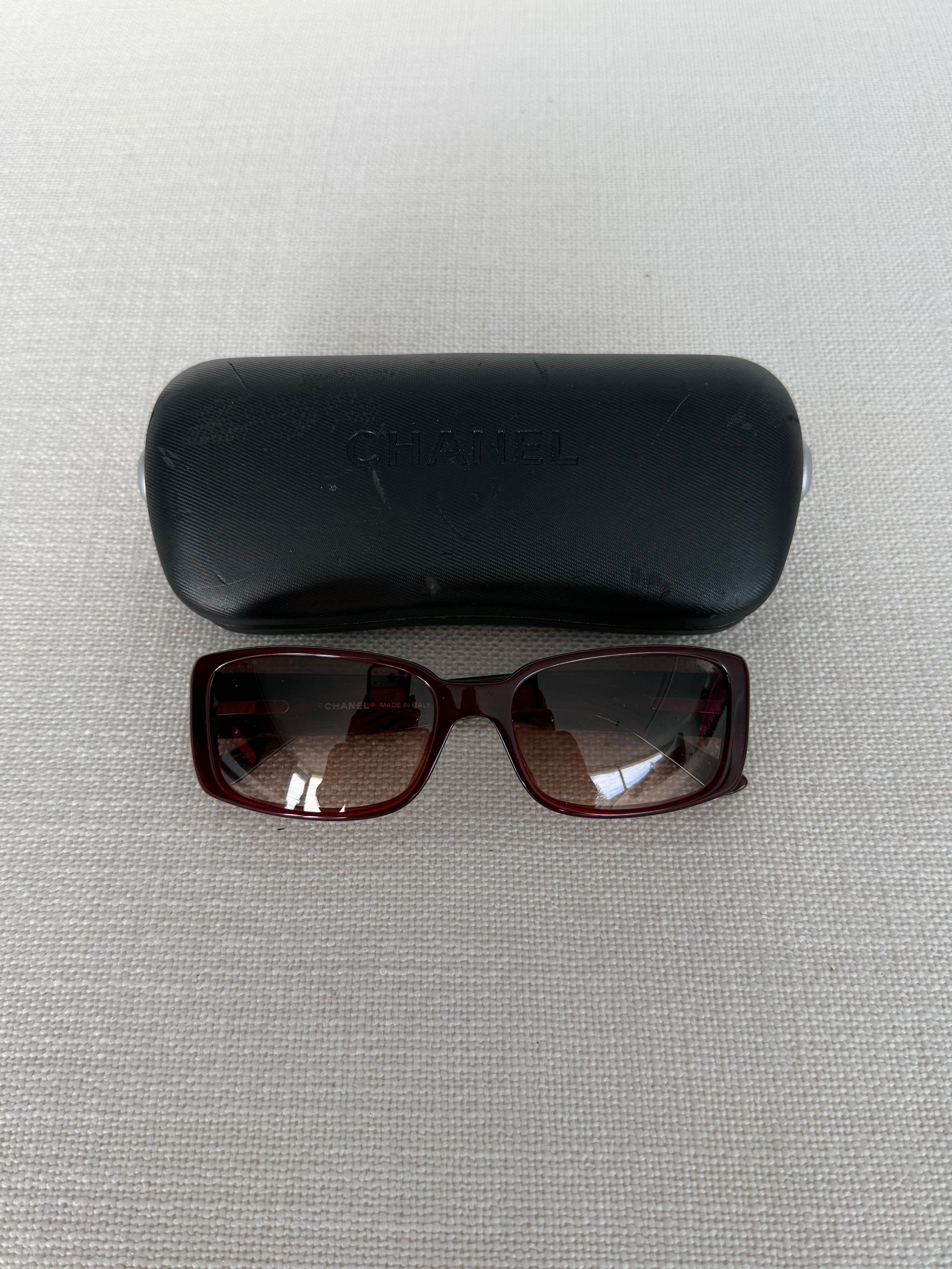 Vintage Chanel Rectangle Sunglasses